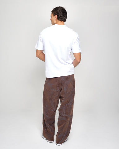 Jean Baggy Basico Beige
