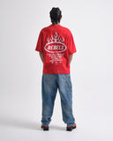 Camiseta Roja Oversize Rebels Fire