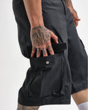 Jorts Cargo Wax Black