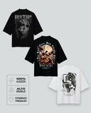 Pack 02 - Bestsellers - 3 Camisetas estampadas