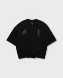 Camiseta Negra Boxy Rebel