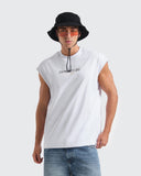 Camiseta Blanca Tank Oversize Sweet