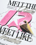 Camiseta Blanca Tank Oversize Sweet