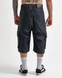 Jorts Cargo Wax Black