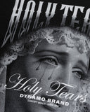 Camiseta Negra Oversize Negro Holy Tears