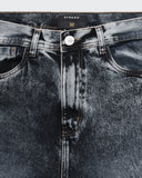 Bermuda Jort Negro Acid Zip