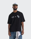 Camiseta Negra Oversize Never Ending