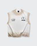 Camiseta Ivory Tank Oversize Fearless