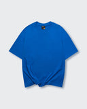 Camiseta Oversize Básica Azul