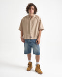 Camisa Boxy fit Beige Core