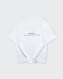 Camiseta Blanca Oversize Racing