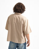 Camisa Boxy fit Beige Core