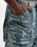 Jeans Baggy Raw Texture