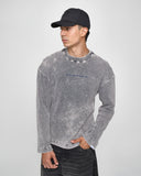 Camiseta Oversize Gris Streets