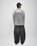 Camiseta Oversize Gris Streets