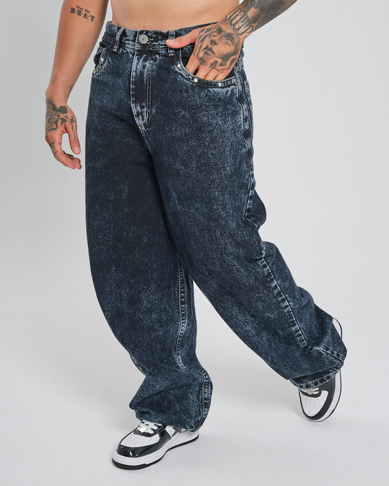 Jean Baggy Washed Dark