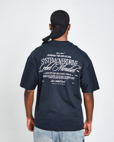 Camiseta Oversize Mindset Navy