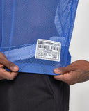 Camiseta Boxy Blue Mesh