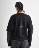 Camiseta Negra Boxy Darkest Nigtmare