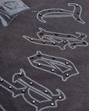 Camiseta Negra Boxy Darkest Nigtmare