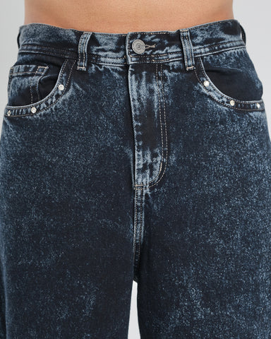 Jean Baggy Washed Dark