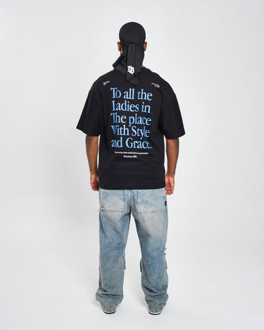 Camiseta Oversize Icon Black