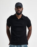 Polo Relaxed Fit Negro