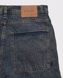 Jeans Baggy Azul Con Efecto Lavado