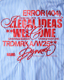 Camisa Boxy Graphic Stripe