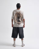 Camiseta Blanca Oversize A Soul Has Died