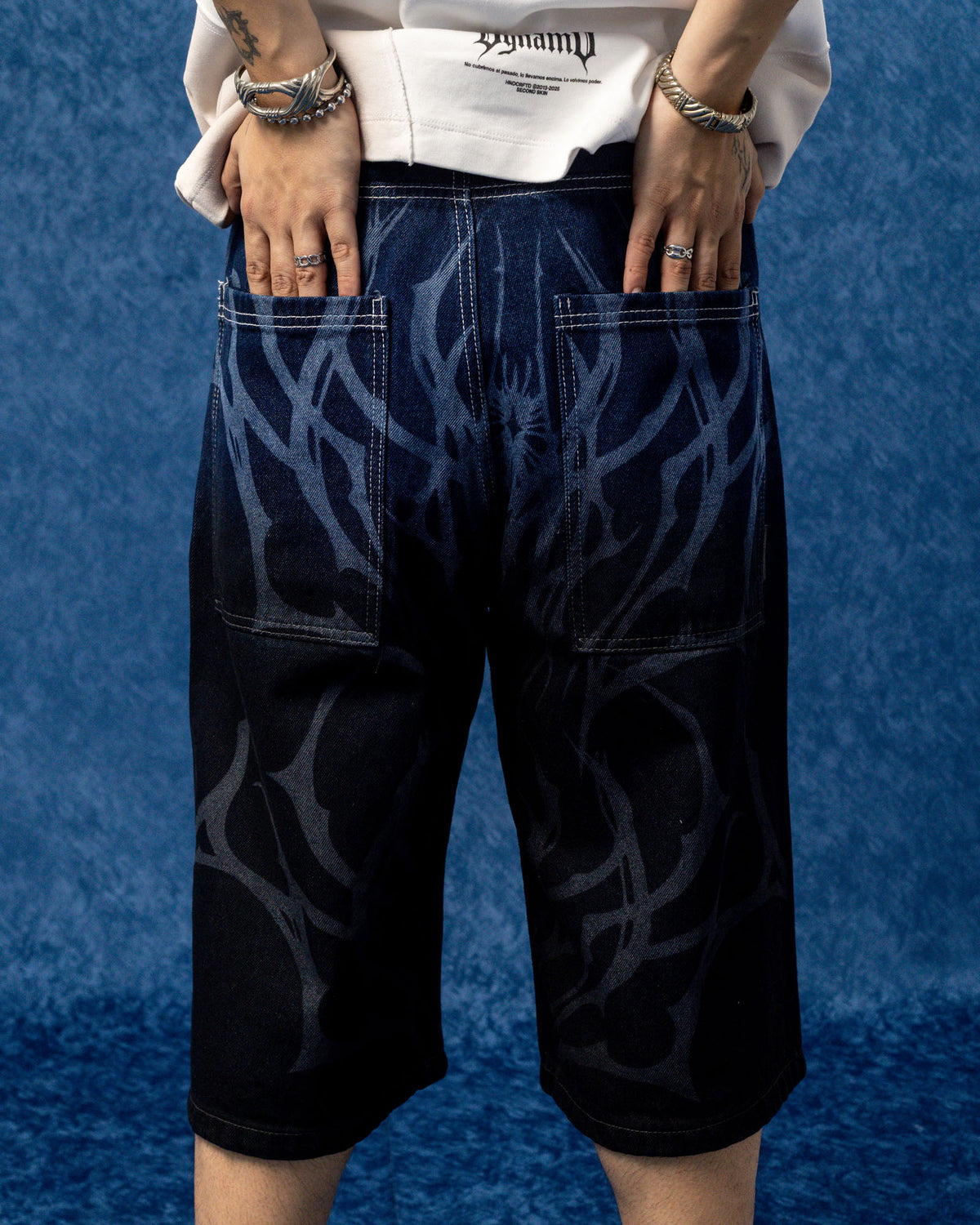 Bermuda Jorts Negro Dark