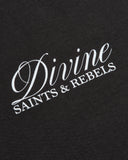 Camiseta Negra Oversize Divine Grace