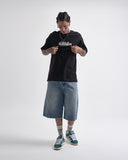 Camiseta Negra Oversize Time for Redemption