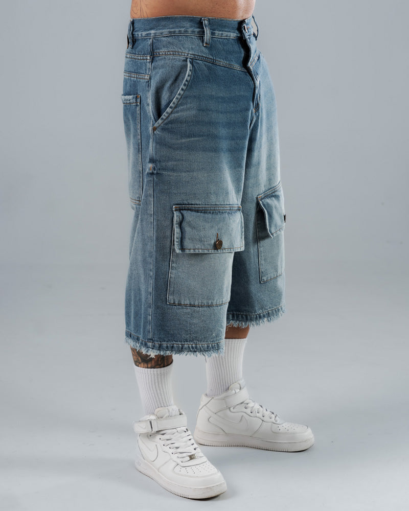 Baggy Jorts Unisex Doble Bolsillo