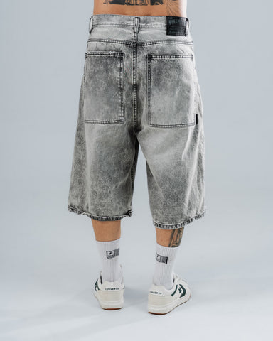 Bermuda Jorts  Black Wash