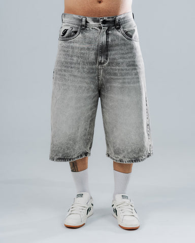 Bermuda Jorts  Black Wash