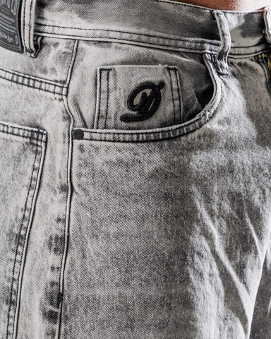 Bermuda Jorts  Black Wash