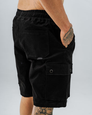 Bermuda Regular Black Streetwear