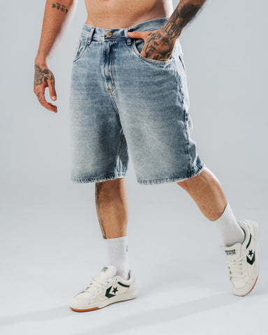 Bermuda Regular Essential Denim
