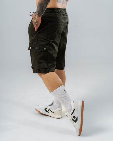 Bermuda Regular Verde Militar Street Style