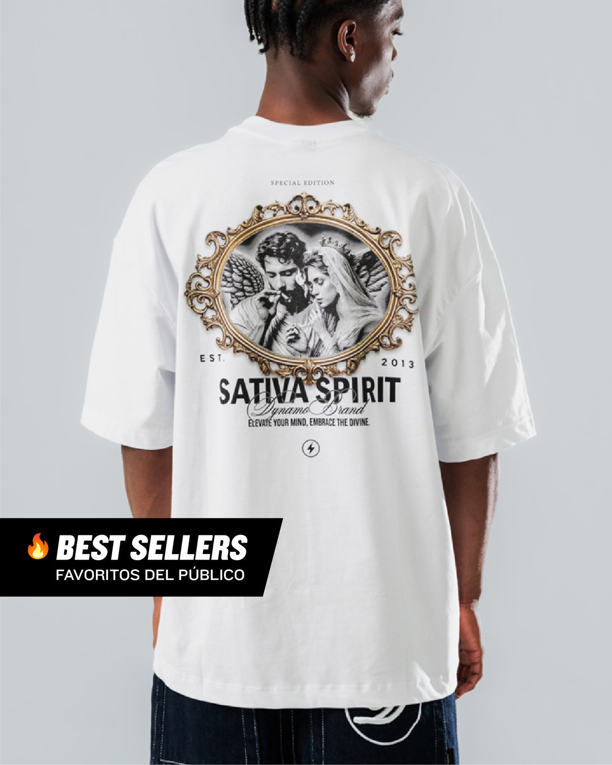 Camiseta Oversize Sativa Spirit