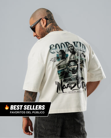Camiseta Boxy Fit Maad City