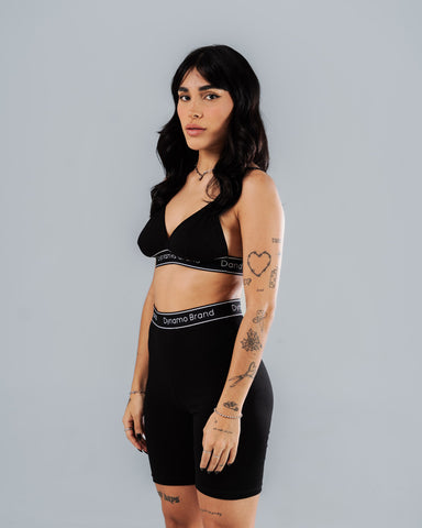 Boxer Para Mujer Negro DNM