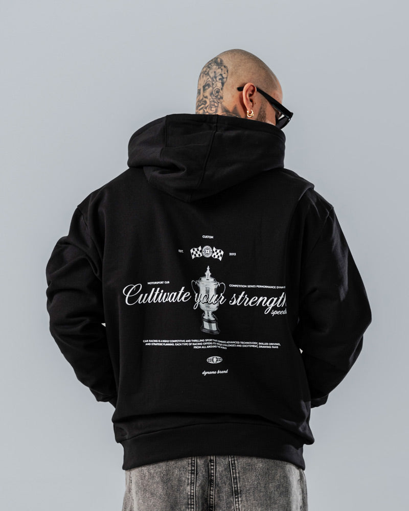 Hoodie Oversize Black Cultivate
