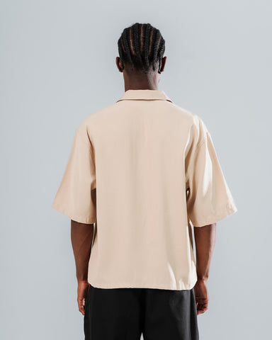 Camisa Boxy fit Beige Core