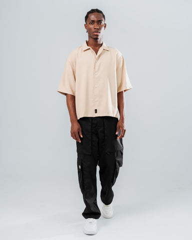 Camisa Boxy fit Beige Core