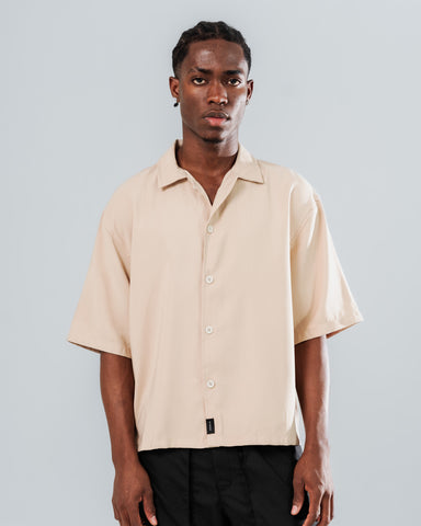 Camisa Boxy fit Beige Core