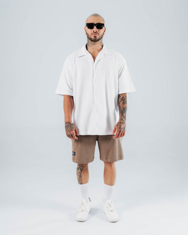 Camisa Para Hombre Oversize  Blanca Street Supply