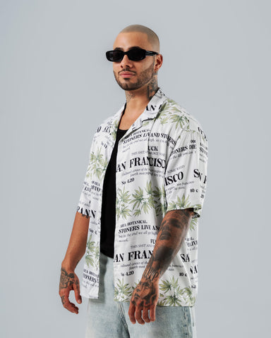 Camisa Para Hombre Oversize  San Francisco