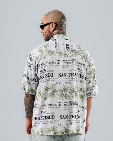 Camisa Para Hombre Oversize  San Francisco